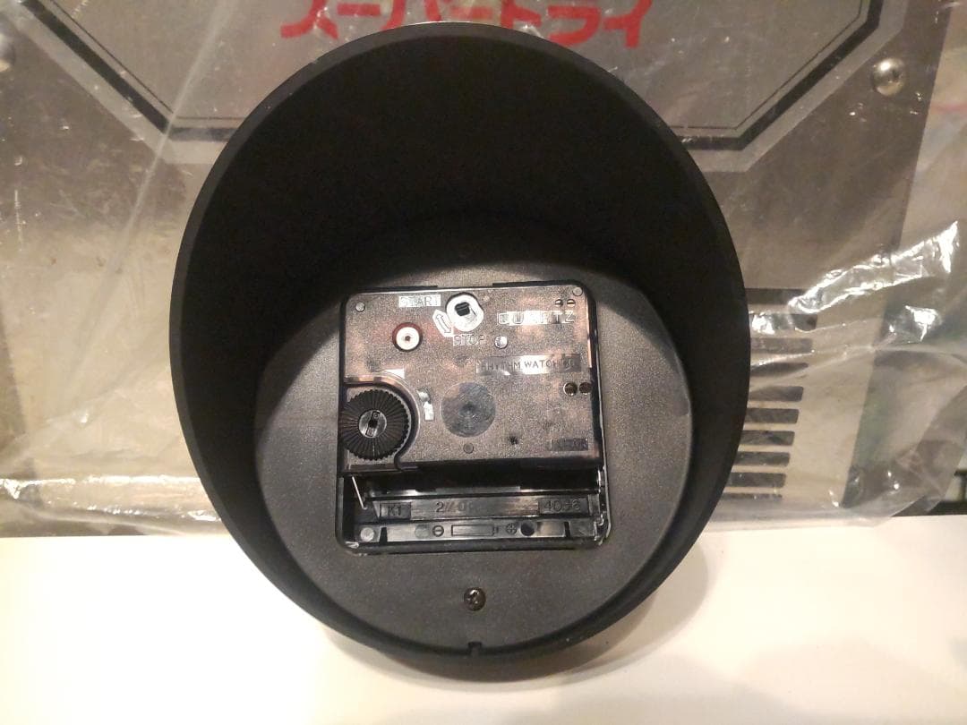 稼働品★KEYSTONE KORNER 明るさが変化 置き時計★旧車 ディスコ