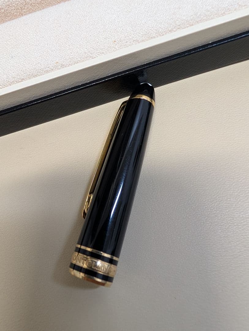 MONTBLANC モンブラン 万年筆 14K 黒 ケース付き