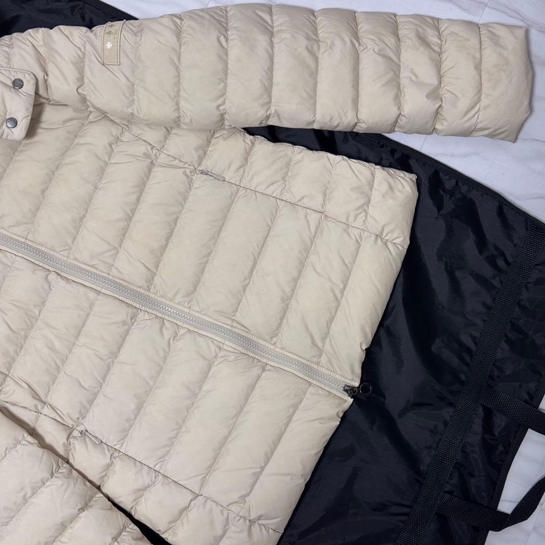 XL✨22年タグ付 タトラス 全面ナイロン ヴァレナ ダウンジャケット ファー