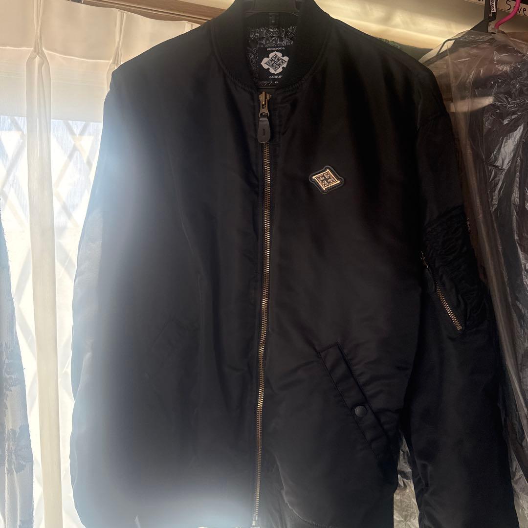 GARKIN BUDSPOOL MA-1ジャケット XL ブラック