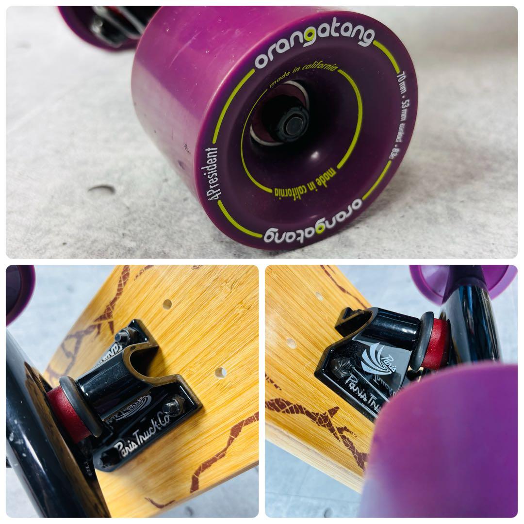 美品 ローデッド LOADED Flex2 ロングスケートボード スケボー