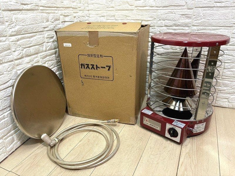 ペ*カ様 美品！青木能率研究所 ガスストーブ ニューラジアント AK-8 LPガ