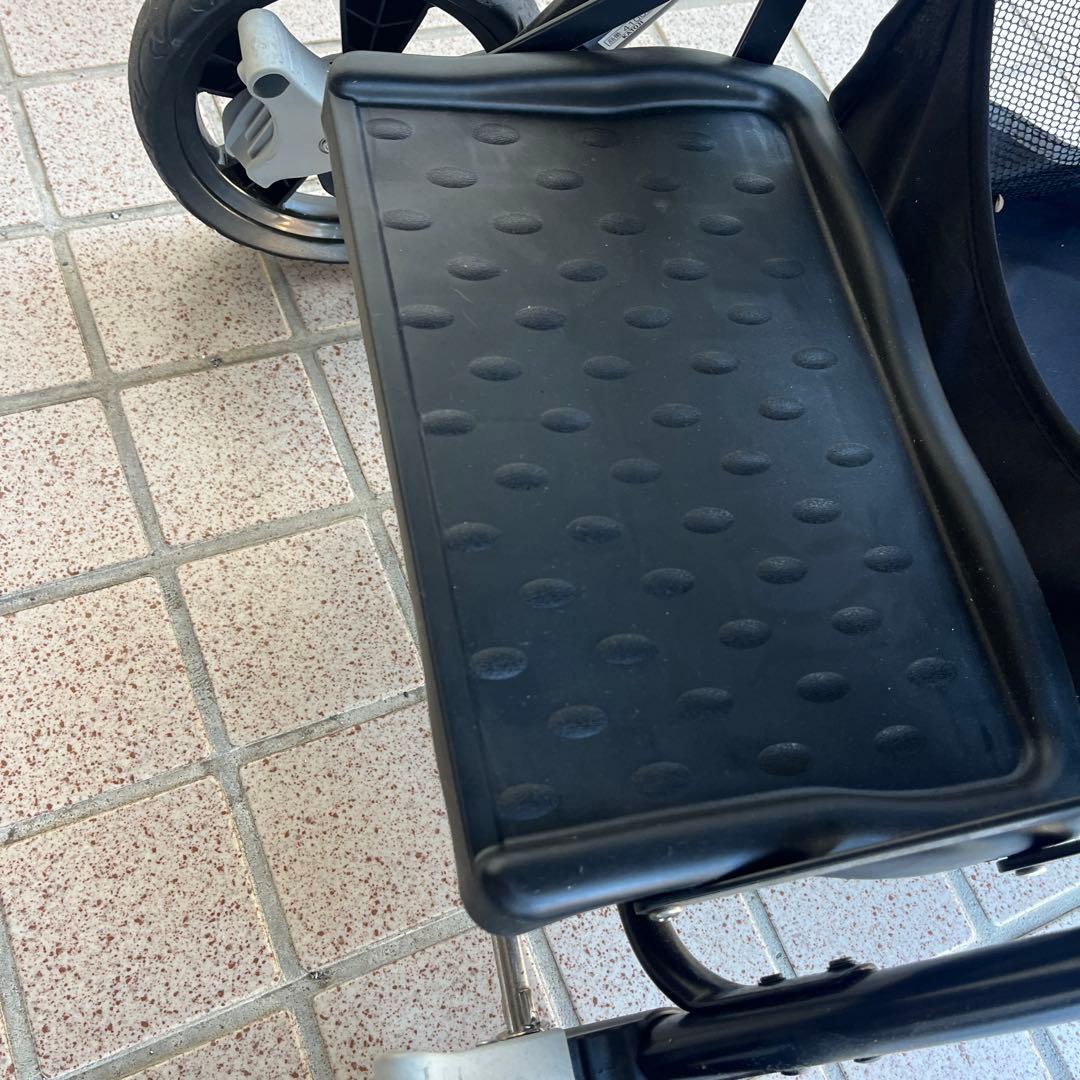 EK様【美品】KATOJI カトージ　2人でゴーDX デニム　2人乗りベビーカー