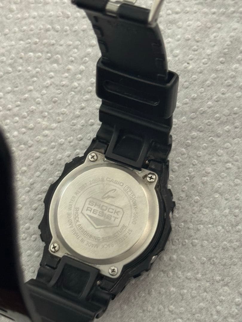 CASIO【G-SHOCK】GWX-5600 電波ソーラー ブラック 腕時計 ◎