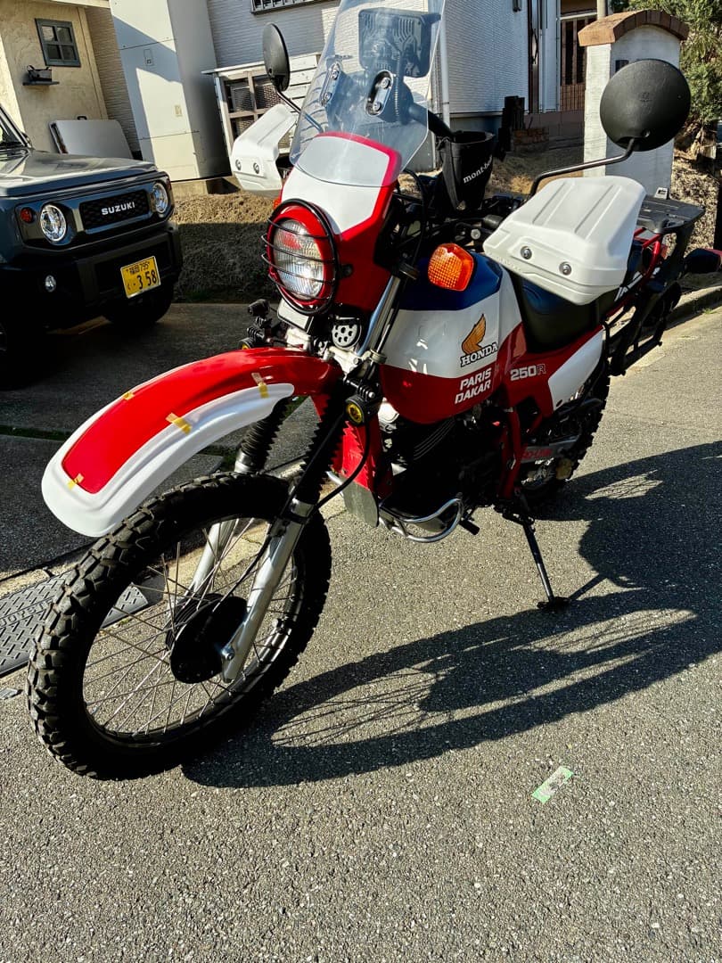 新品・絶版再現】Honda XL250R パリダカ フロントオーバーフェンダー