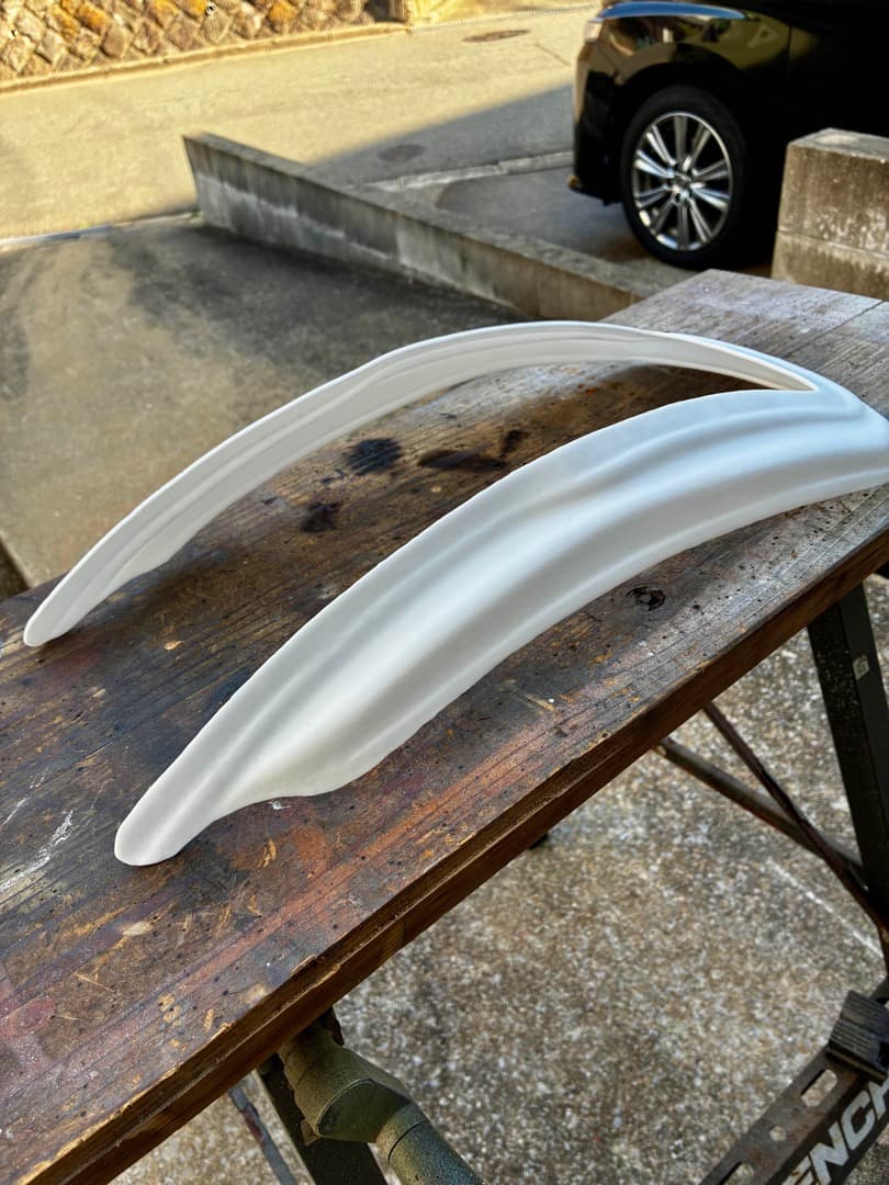 新品・絶版再現】Honda XL250R パリダカ フロントオーバーフェンダー