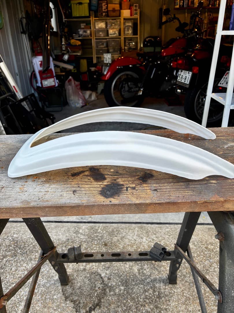 新品・絶版再現】Honda XL250R パリダカ フロントオーバーフェンダー