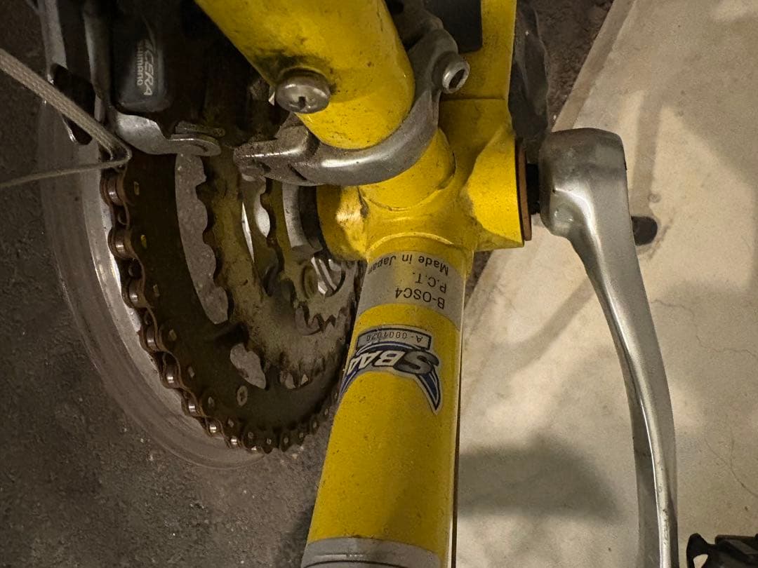 【大阪市北区に引取り限定】panasonic B-OSC4 クロモリ ランドナー