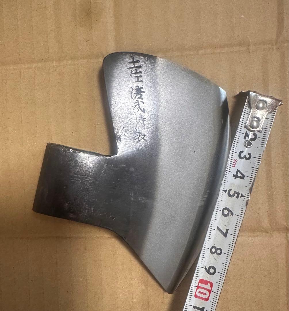 土佐 西山 豚耳型 斧 オノ　鉈　腰鉈　古鉈　ナタ　 希少D128