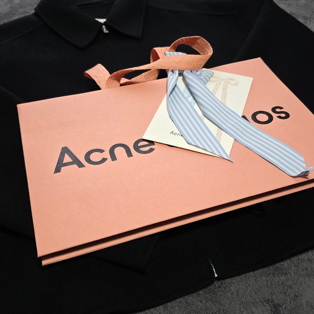 【ほぼ未使用】Acne Studios カシミヤジャケット メンズブラック44