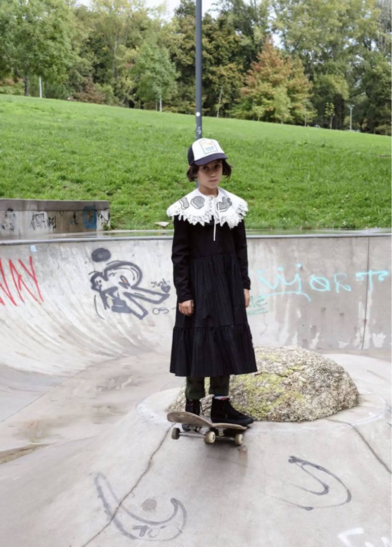 値下げ⭐︎wolf & Rita 2022AW ワンピース 8Y フォーマル