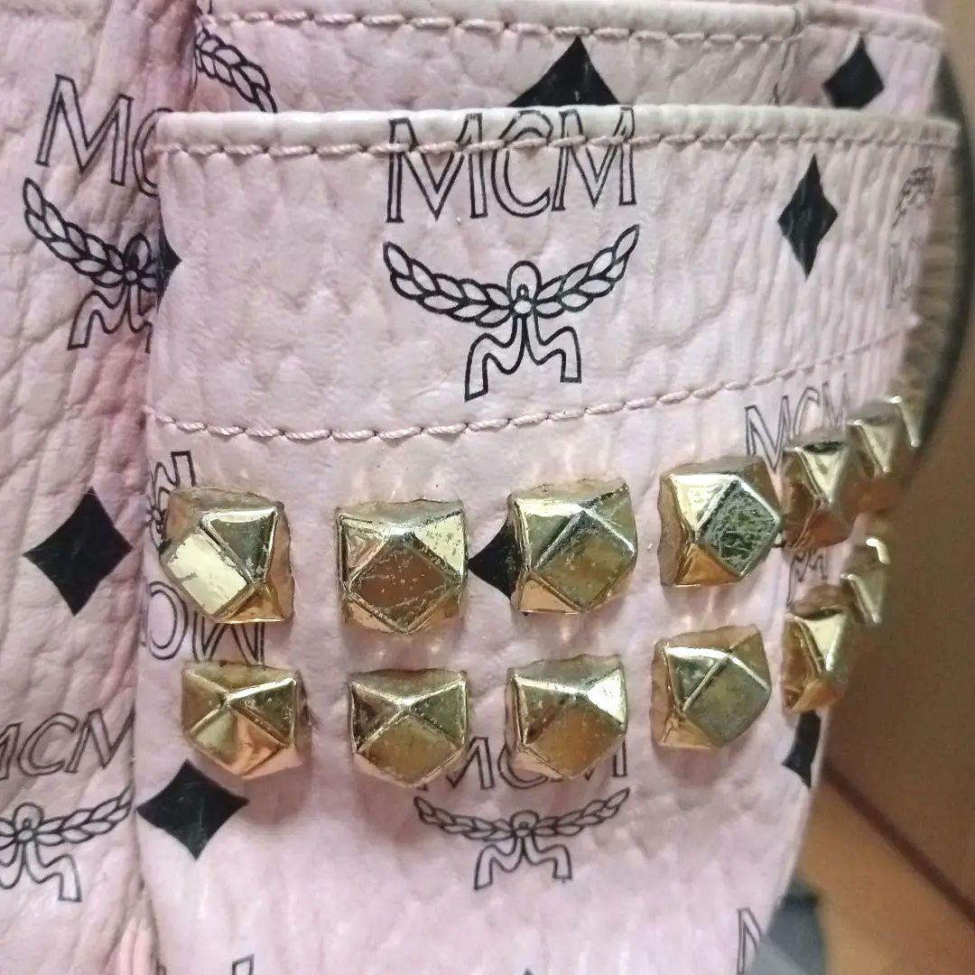 MCM　ピンク　バックパック　リュック