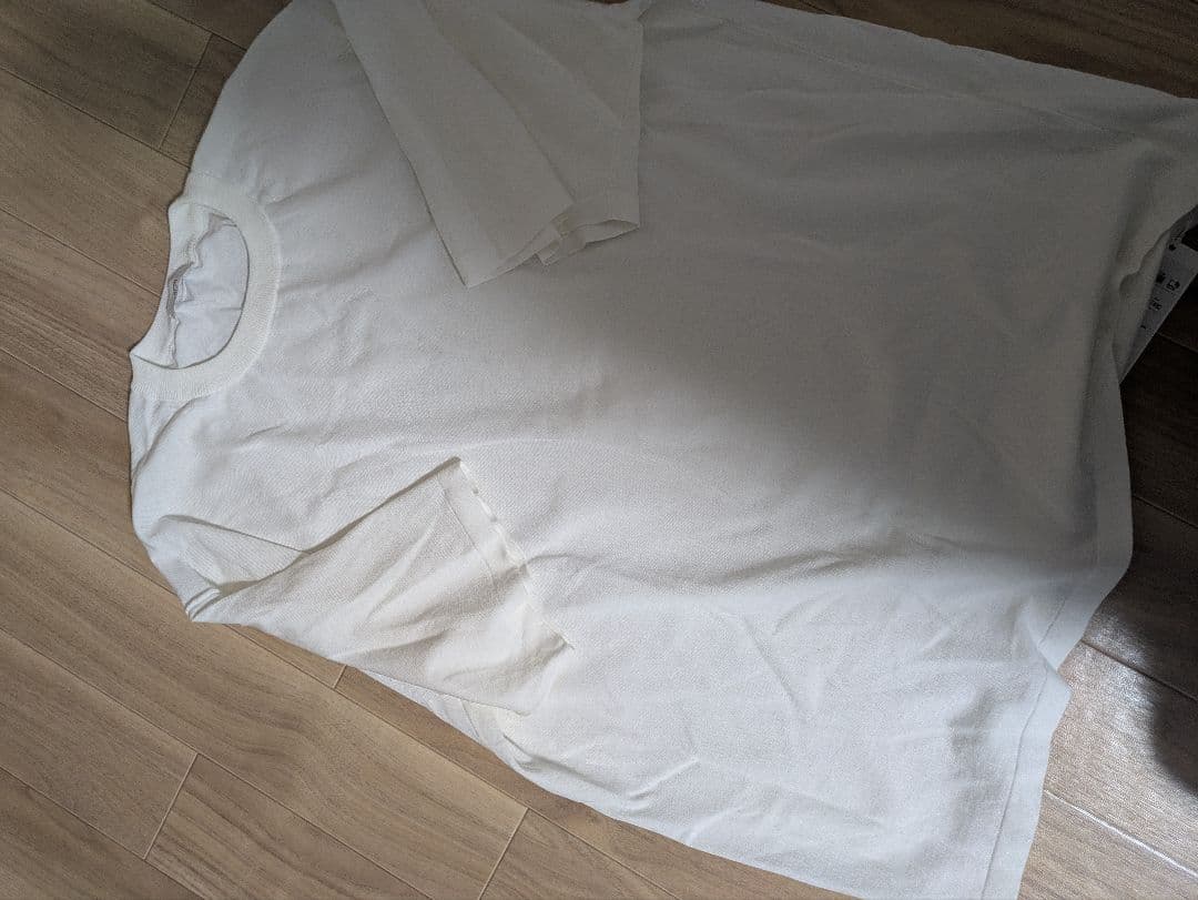 未使用　aton/エイトン　ニットTシャツ