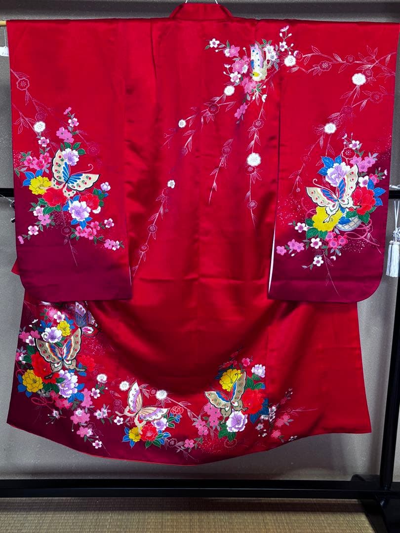 四つ身女の子着物•小物12点 ×2セット双子の姉妹様やご姉妹におすすめ‼️計24点