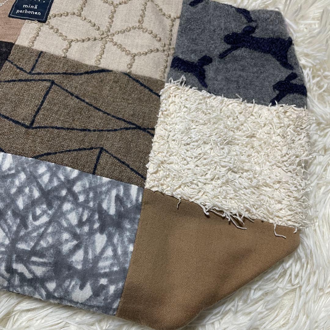 【美品】ミナペルホネン ピースバッグ トートバッグ ショルダーバッグ