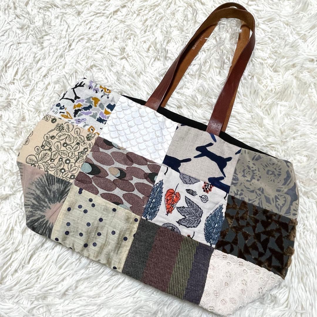 【美品】ミナペルホネン ピースバッグ トートバッグ ショルダーバッグ