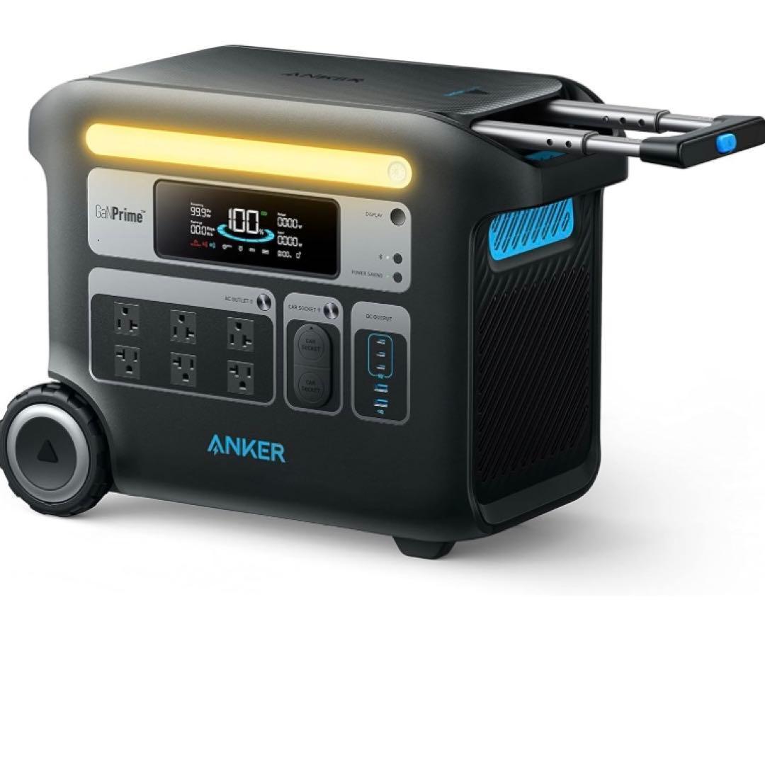 新品　ANKER 767 ポータブル電源 2048Wh　Solix F2000