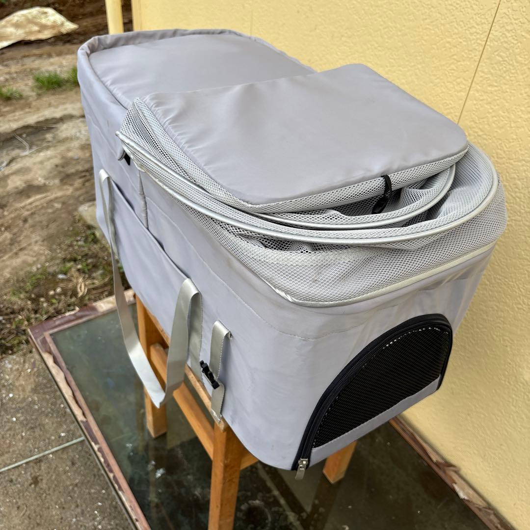 Totoro ball 小型犬猫用折りたたみ 対面式 軽量 4輪ペットバギー