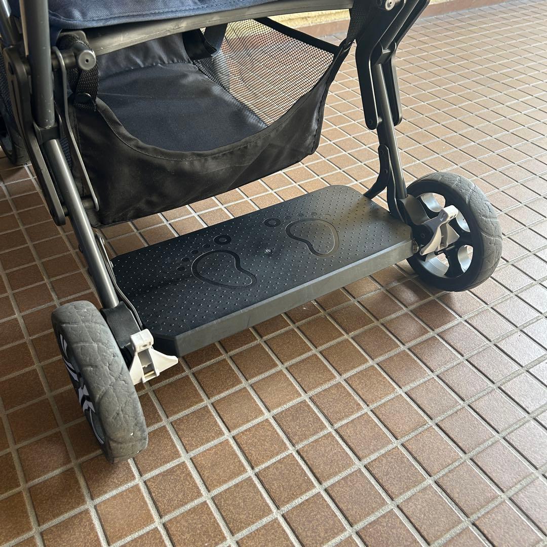 美品✨カトージ KATOJI ベビーカー 二人でゴー 二人乗り 双子 年子