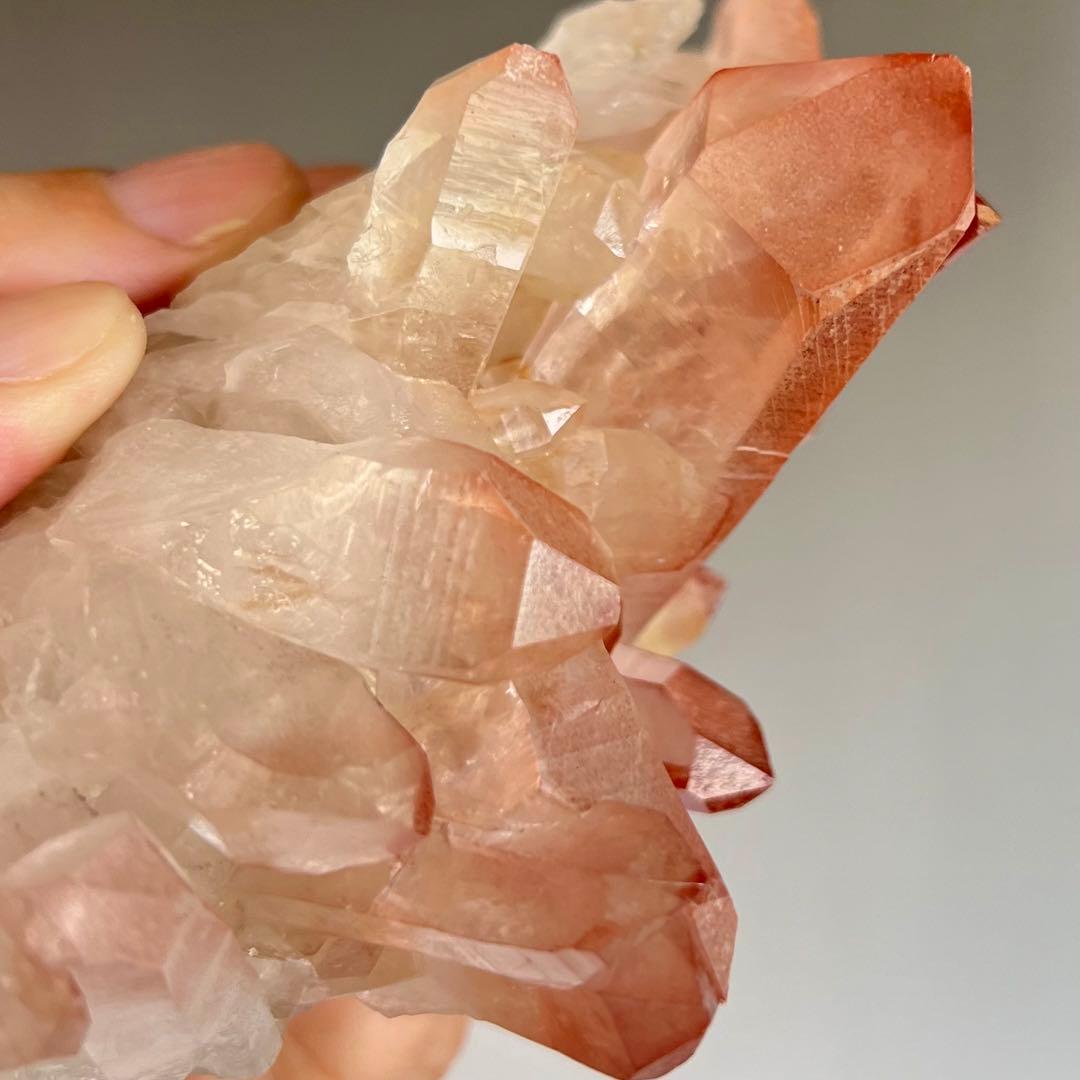 超レア　ストロベリーレムリアン　ディアマンティーナ産　クラスター　27