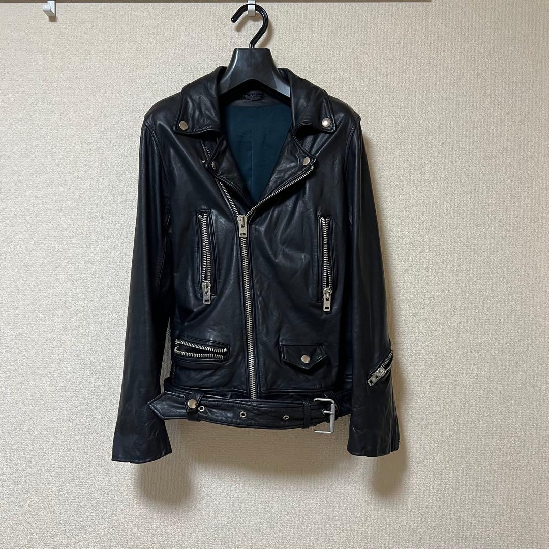 Sisii レザー ライダース ジャケット