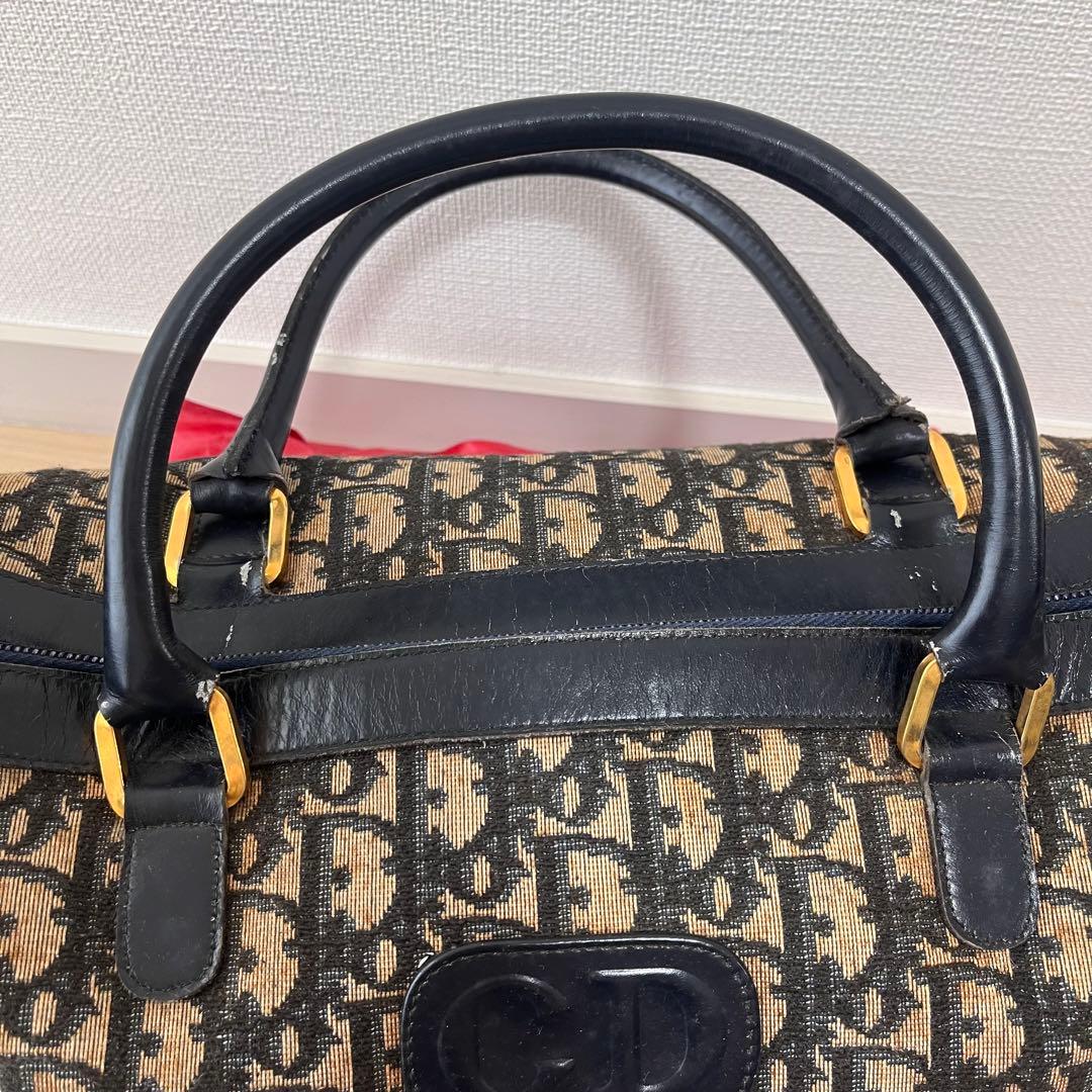 ディオールボストンバック　ビンテージ　（難あり）