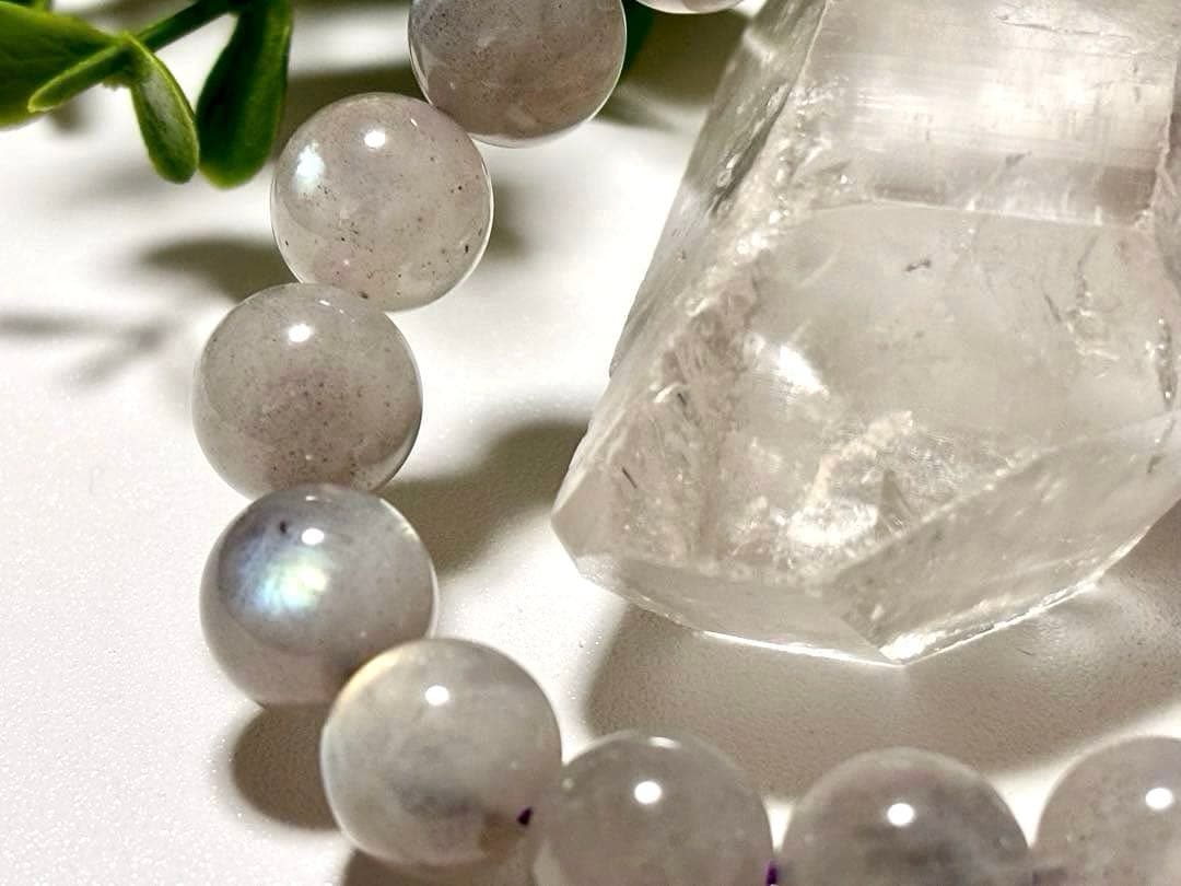 感謝特価　最高品質　超希少入手困難　神秘的輝き　オーロラグレージュラブラドライト