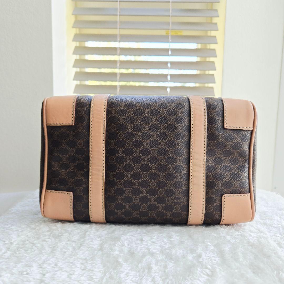 ⭐CELINE⭐ 美品 セリーヌ トリオンフ　ミニボストンバッグ マカダム柄