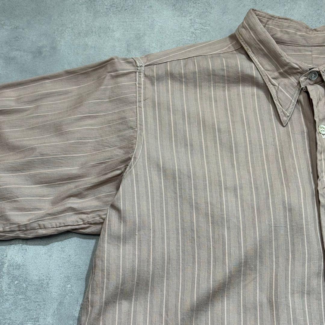 40s 50s vintage ドレスシャツ 古着 希少 DM419