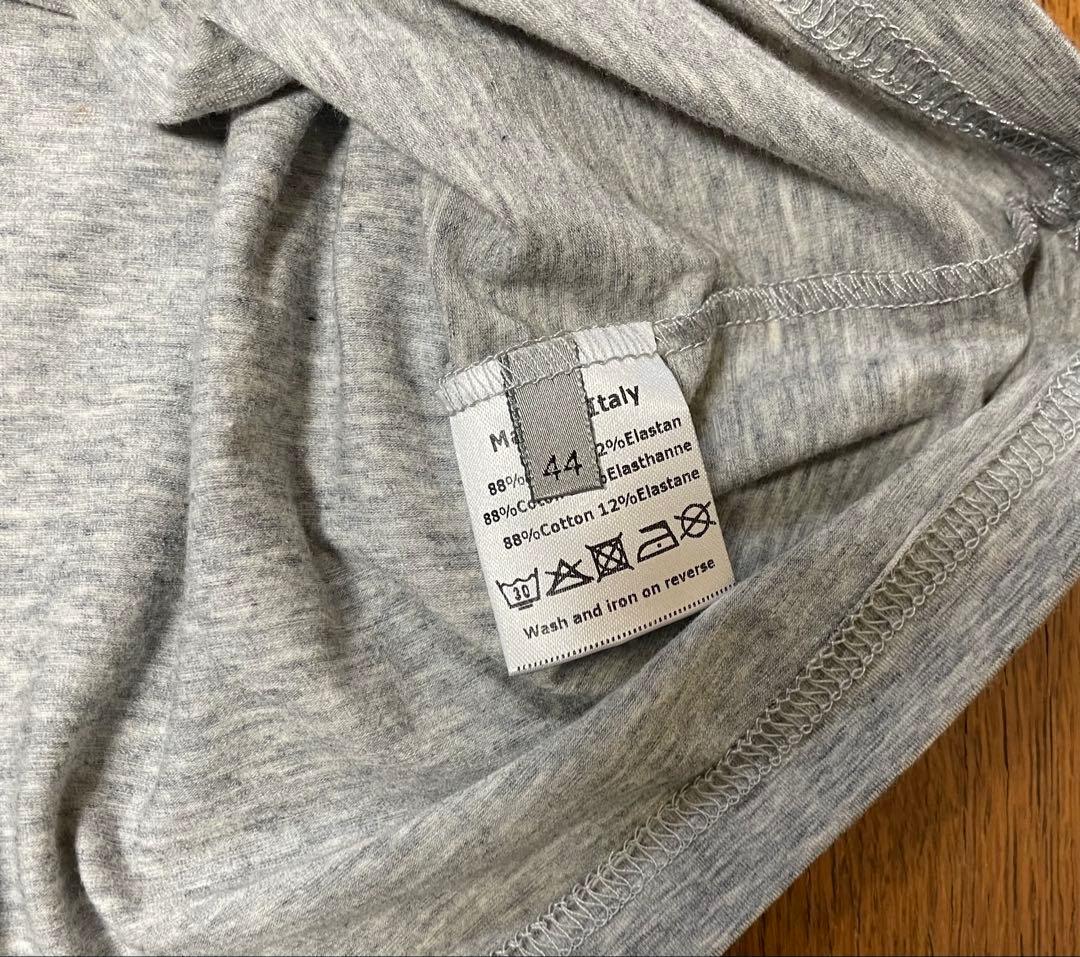 新品未使用 DiorHomme ロングTシャツ 44 XXS グレー 付属完備