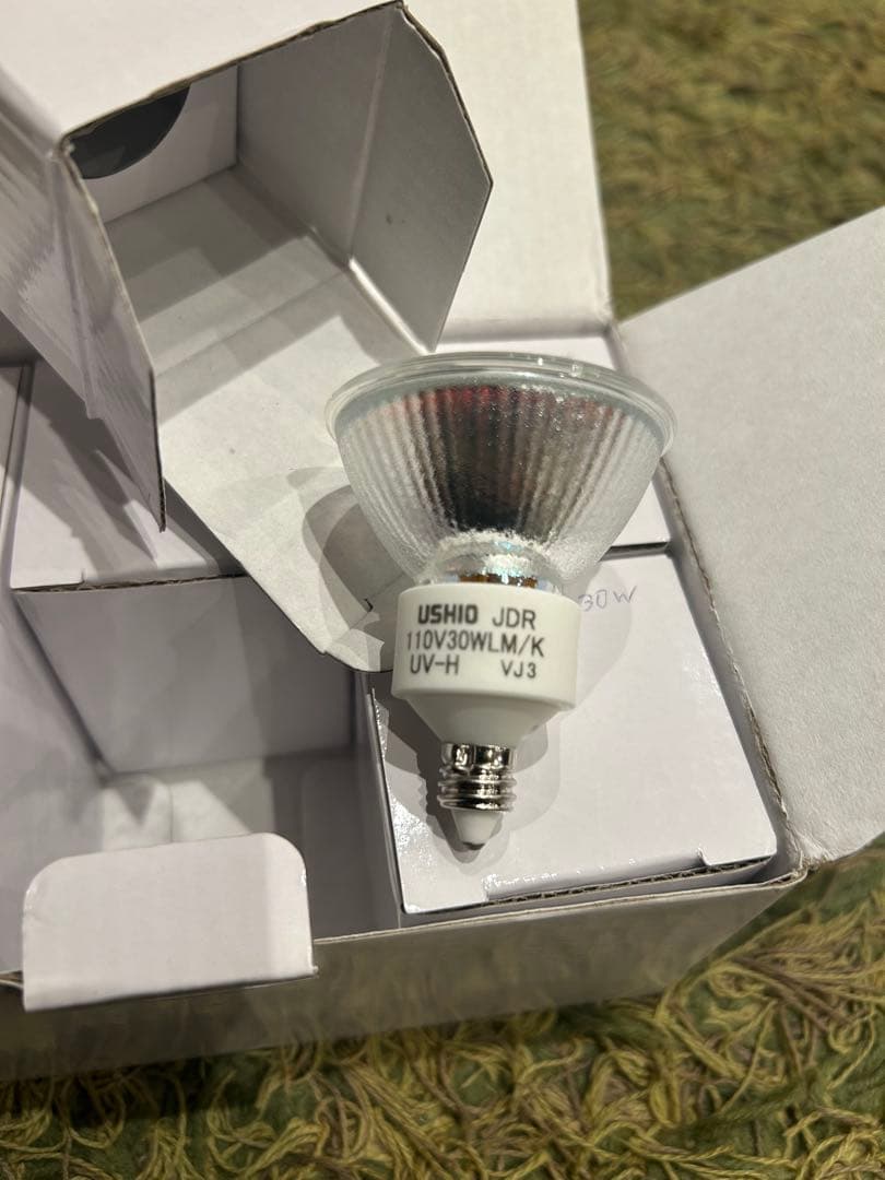 ウシオライティング　ハロゲン電球16個　JDR 10W 100V UV-H