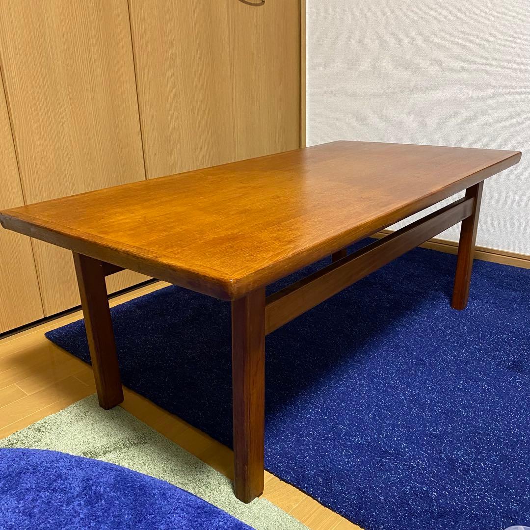 木製 センターテーブル ミッドセンチュリー 北欧風コーヒーテーブル