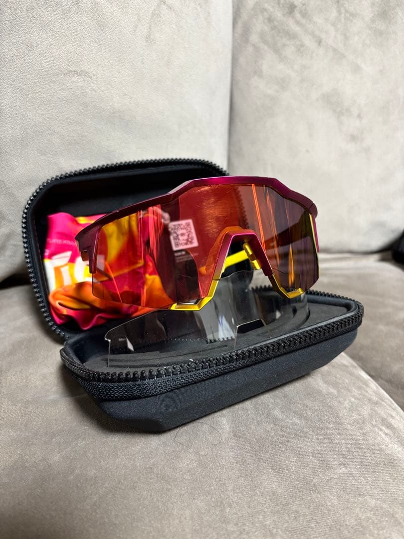 100% サングラス speedcraft タティス ワンハンドレッド