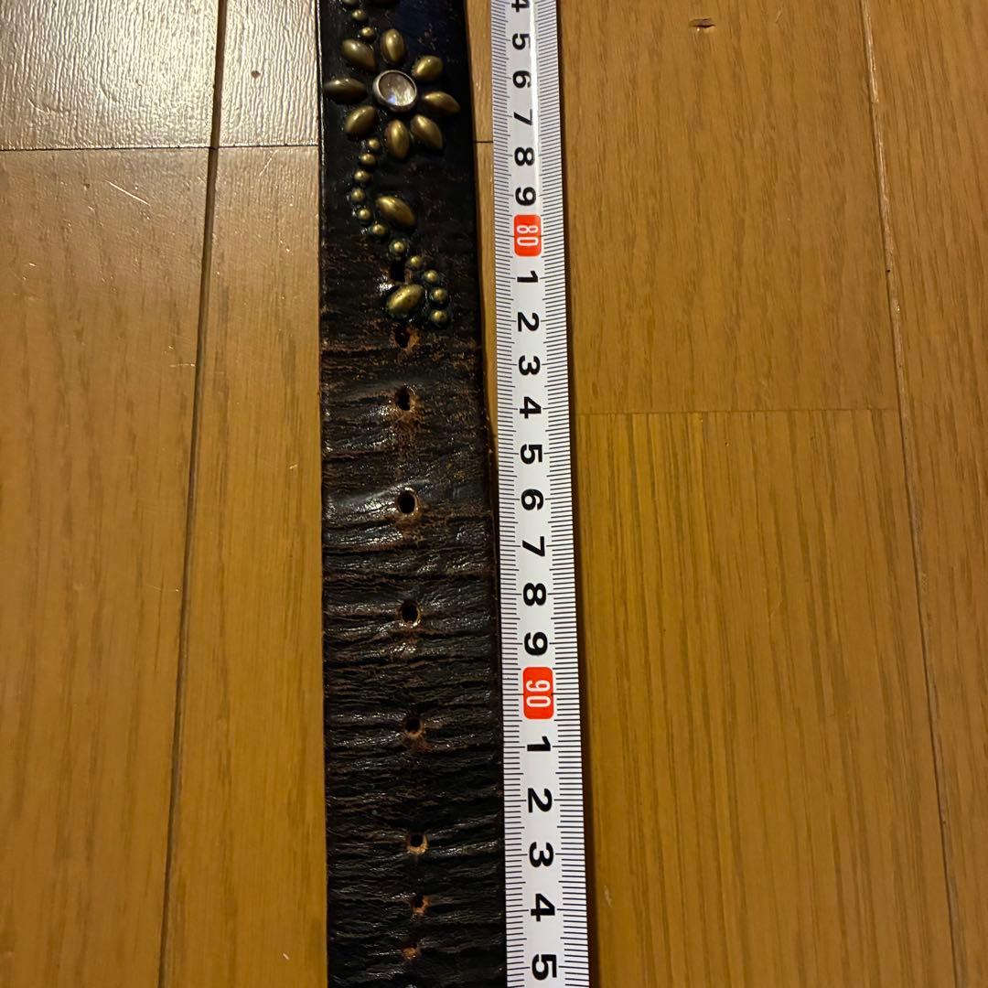 フラワースタッズ ベルト HTC風 テンダーロイン オールドスタッズ USA製