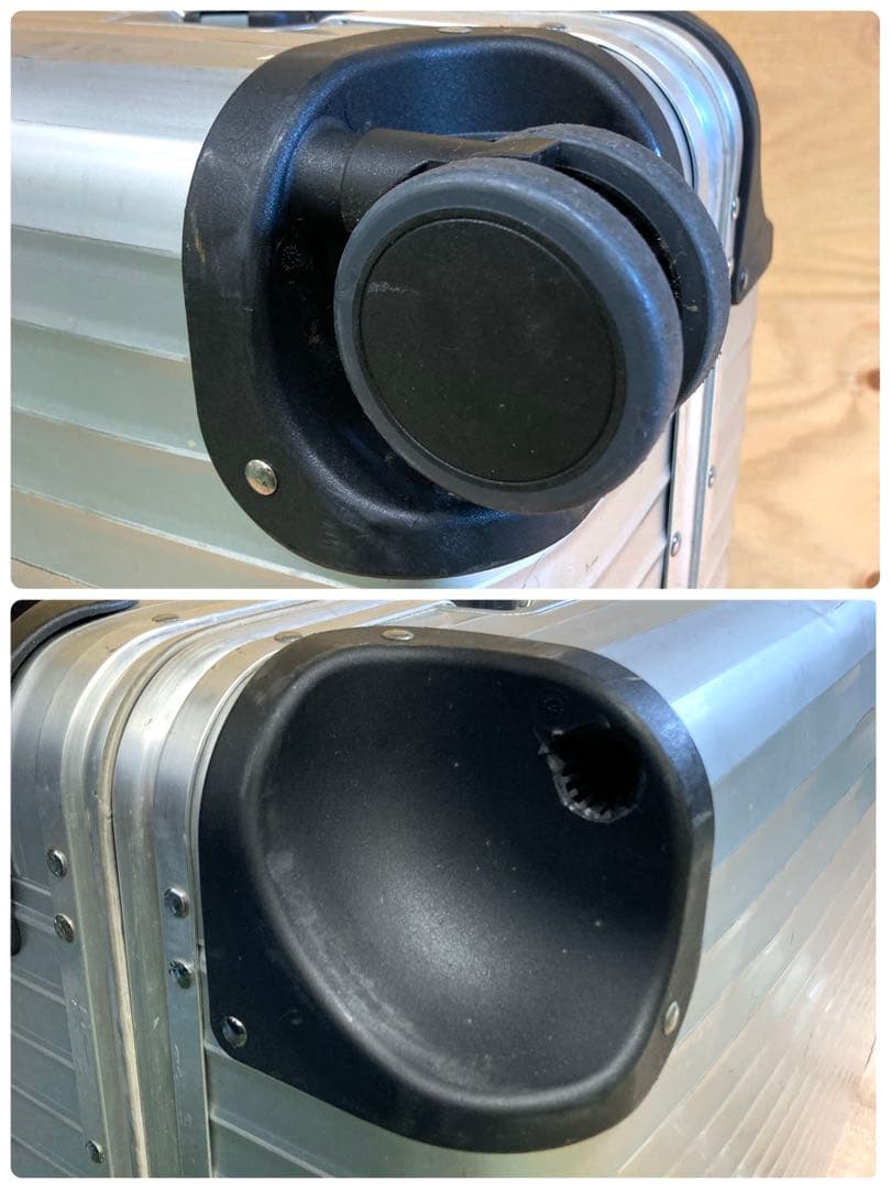 RIMOWA リモワ SAMBA サンバ キャリーケース シルバー ※ジャンク品