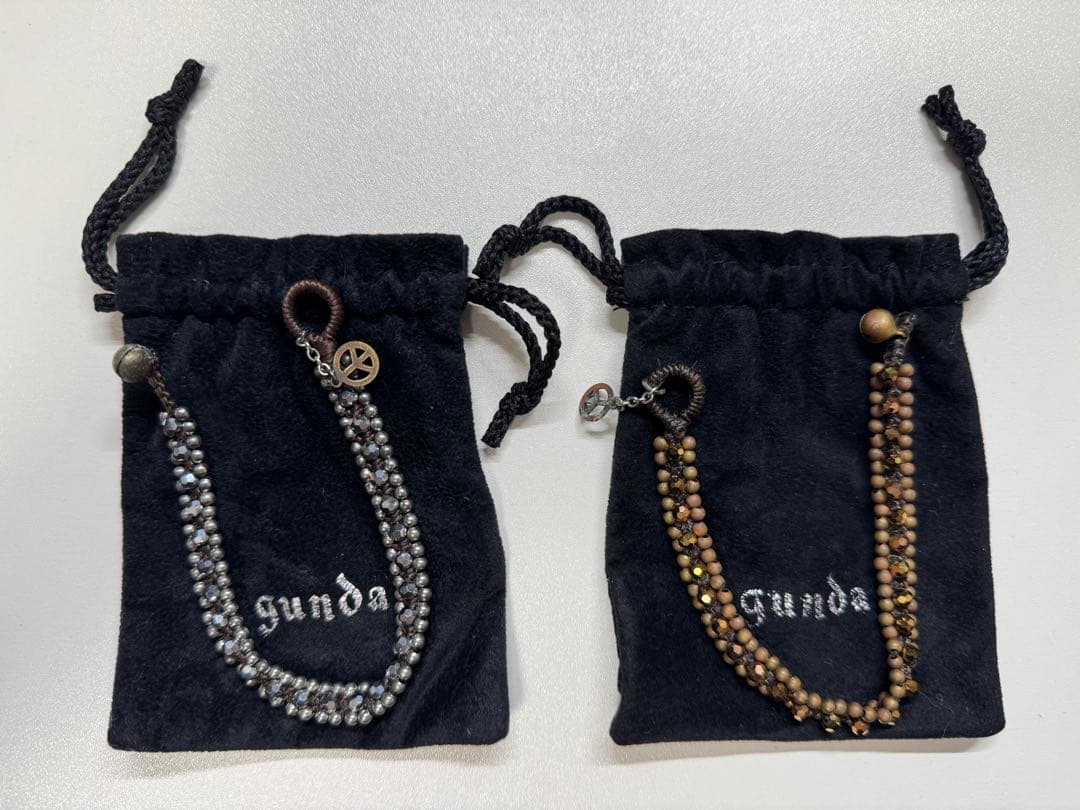 gunda BUBBLE 11 バブル 11ブレスレット　シルバー　ゴールド