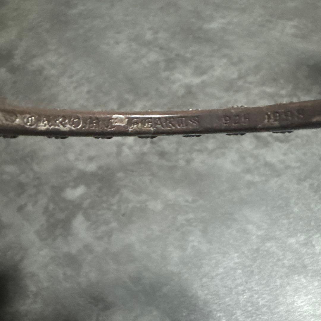 クロムハーツ CHプラスクロス バングル 925シルバー