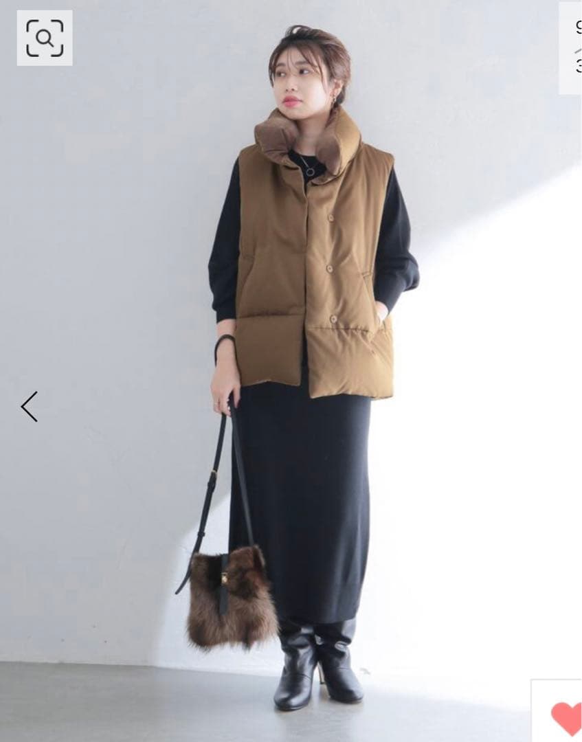 La Totalite ラトータリテ　グログラン ダウン ベスト