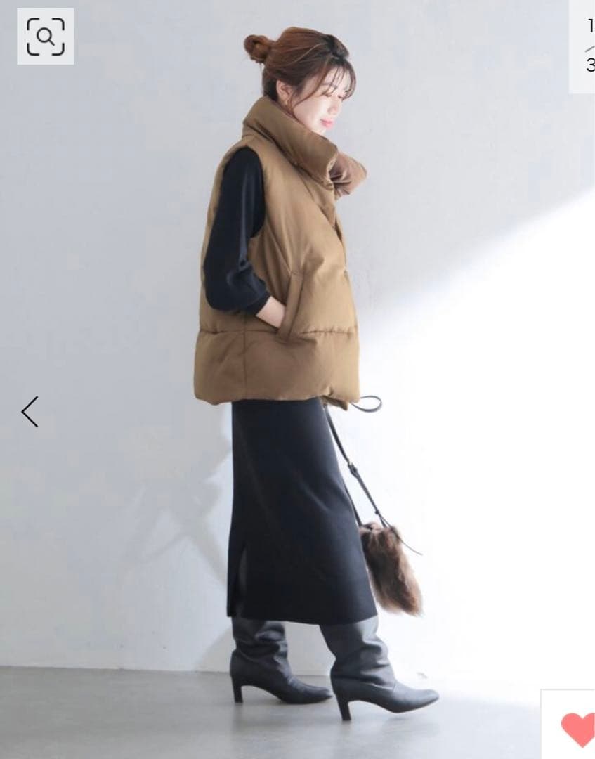 La Totalite ラトータリテ　グログラン ダウン ベスト