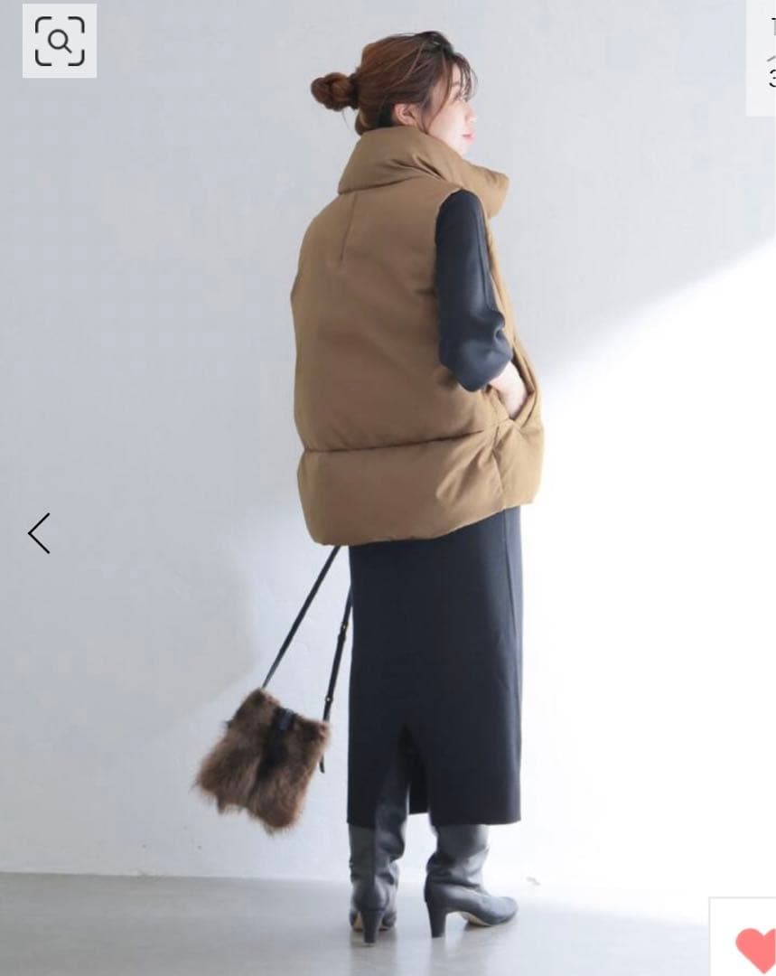 La Totalite ラトータリテ　グログラン ダウン ベスト