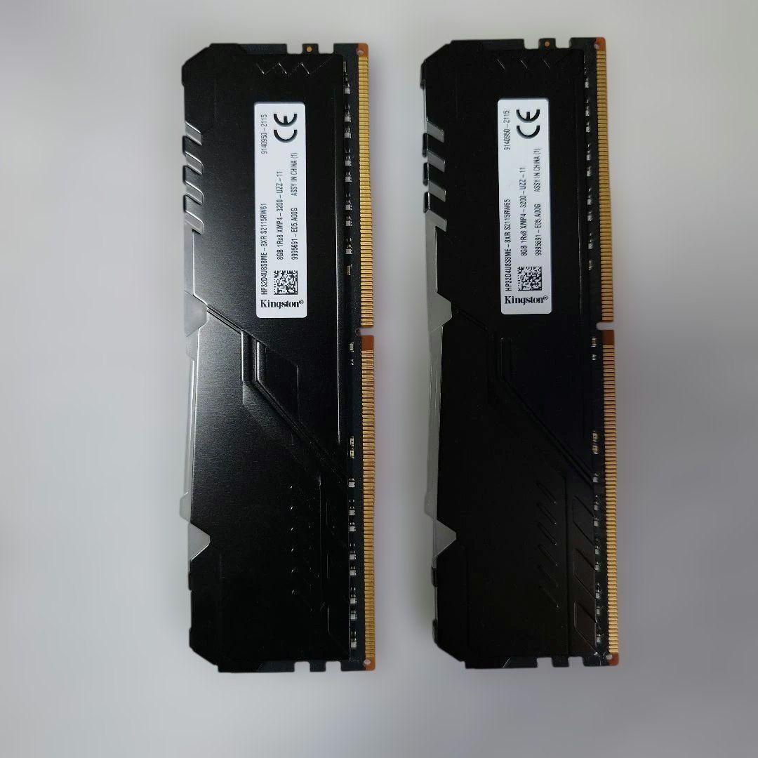 Kingston　DDR4 3200　8GB×2