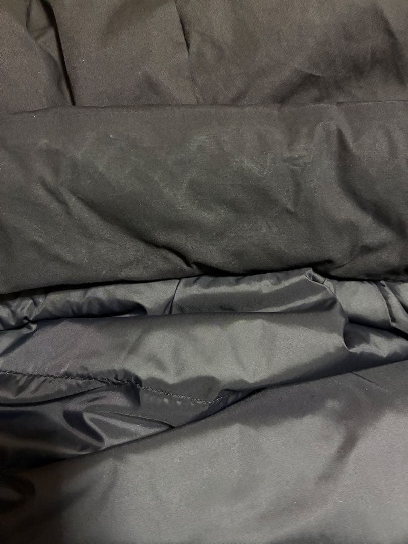 solamonat poche ダウンベスト ブラック FREE