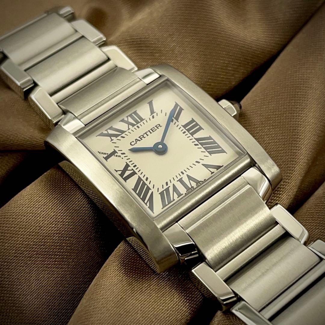 T189 カルティエ タンクフランセーズSM 51008Q3 クォーツ