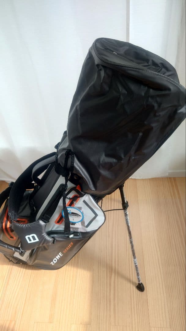 BENNINGTON ZONEゴルフバッグ グレー/オレンジ14分割　新品未使用