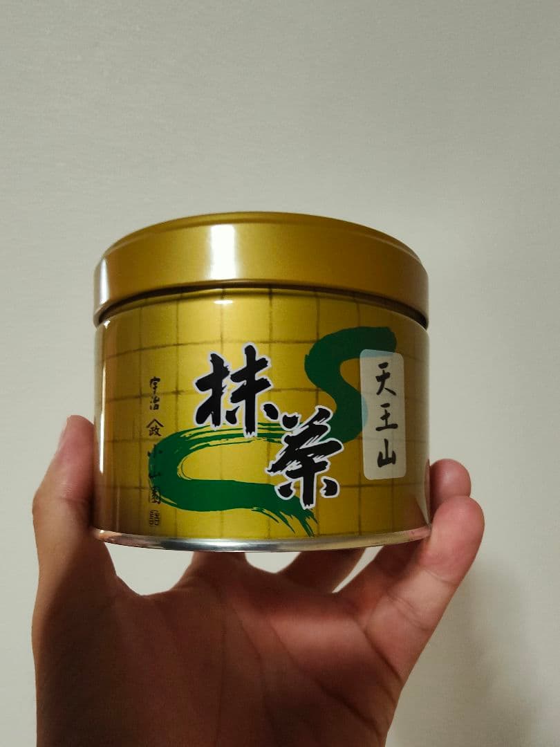 山政小山園抹茶 天王山 150g／缶