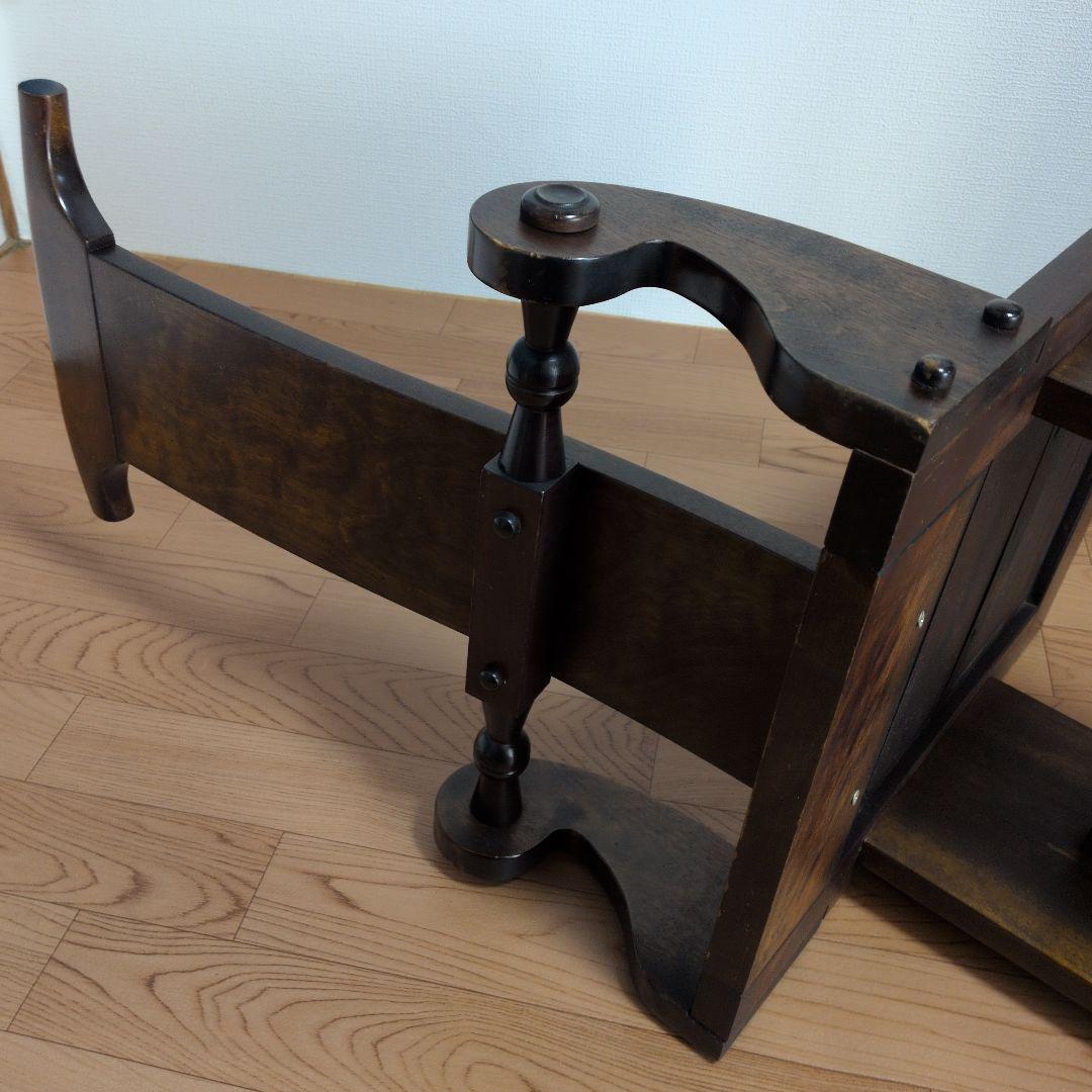 民芸家具木製椅子 背もたれ付き