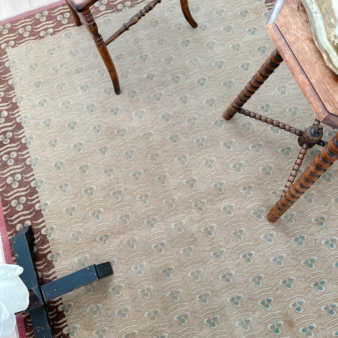 【訳アリ】トルコ ヴィンテージラグ A98 レア 最高級 カイセリ グレージュ