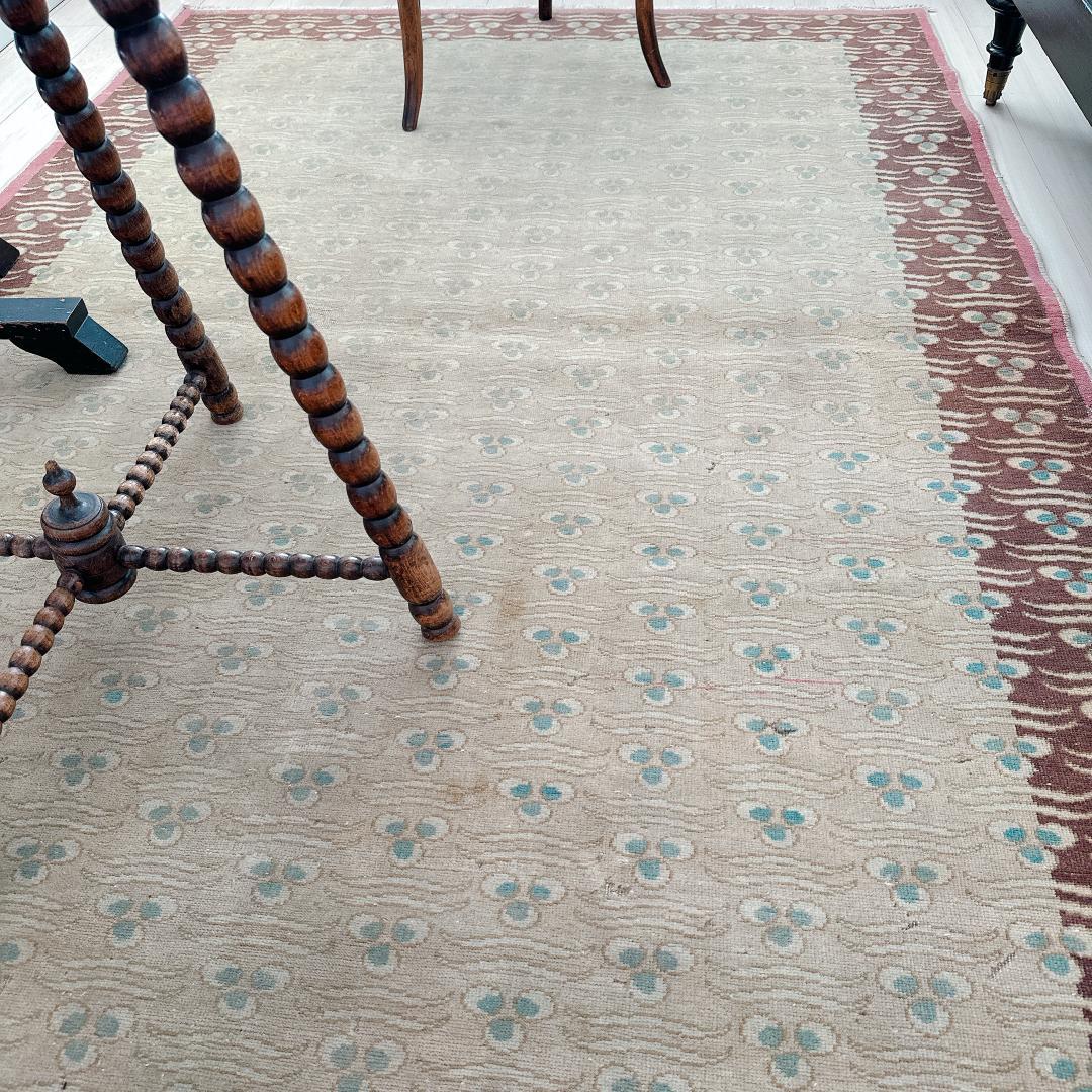 【訳アリ】トルコ ヴィンテージラグ A98 レア 最高級 カイセリ グレージュ