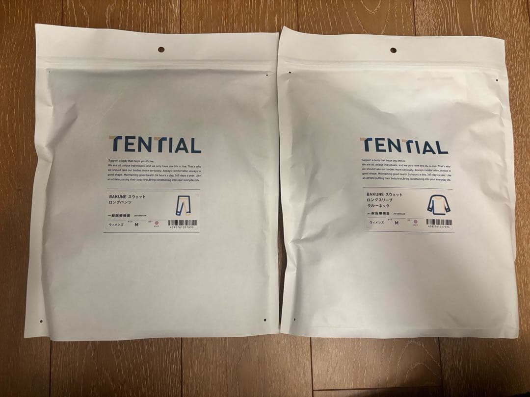 TENTIAL BAKUNE 未使用未開封 スウェット 上下セット ウィメンズM
