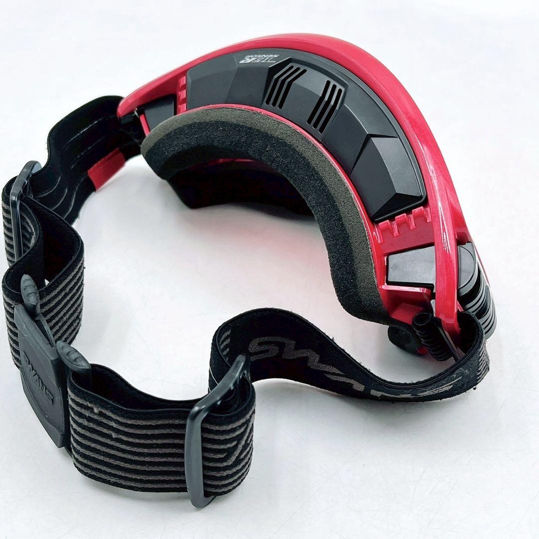 SWANS ターボファン付ゴーグル POLA+OP tec偏光ミラー 動作確認済